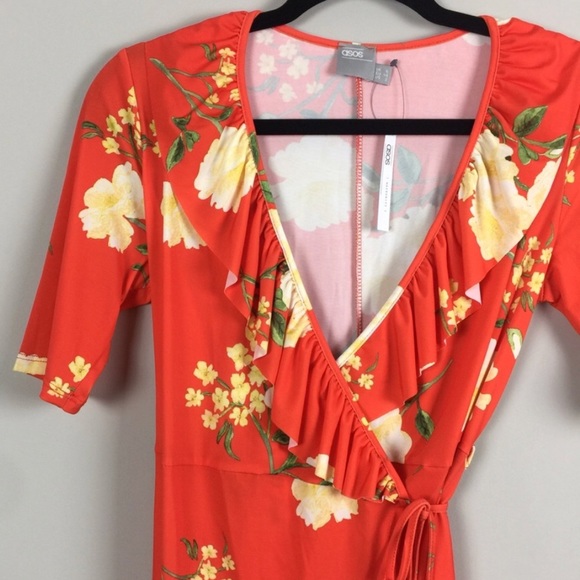 ASOS Maternity Wrap Dress - Picture 2 of 2